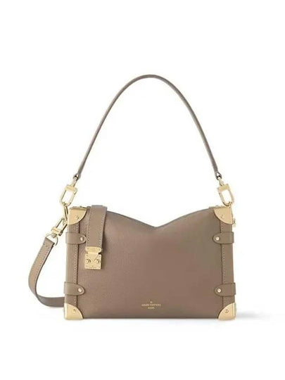 Side Trunk MM Shoulder Bag Taupe - LOUIS VUITTON - BALAAN 2