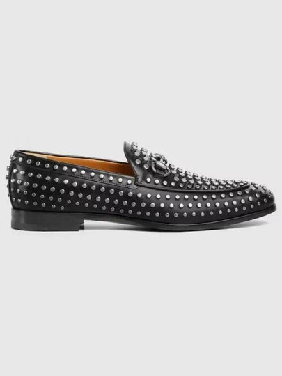 Studded Horsebit Loafer Black - GUCCI - BALAAN 2