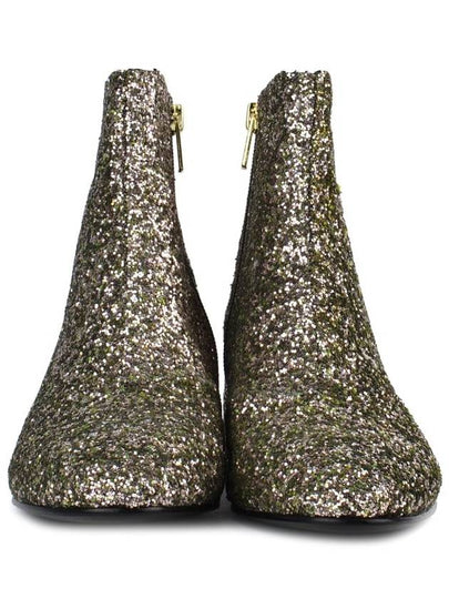 DRAGON Boots Silver & Green Glitter - ASH - BALAAN 2