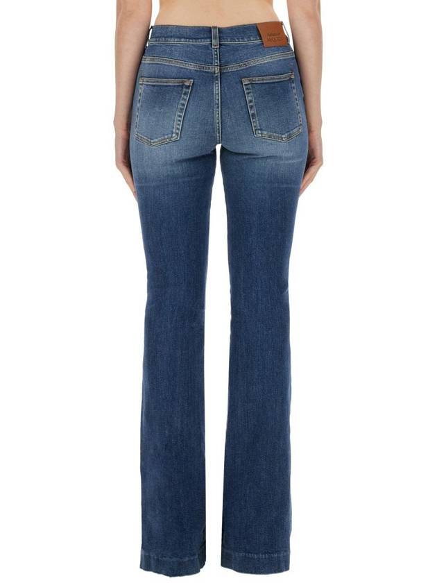 Alexander McQueen Bootcut Denim Pants - ALEXANDER MCQUEEN - BALAAN 3