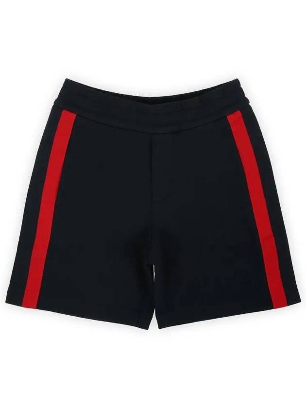 Kids Back Wappen Patch Training Short Pants Navy 8H00012 809AG 778 - MONCLER - BALAAN 1