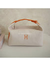 BREED A BRACK CASE BEIGE ORANGE POUCH LARGE GM - HERMES - BALAAN 1