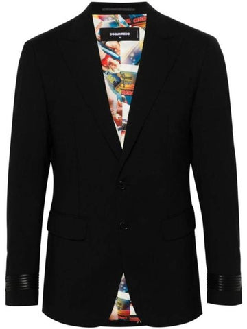 Jacket S71BN0942 S40320 900 BLACK - DSQUARED2 - BALAAN 1