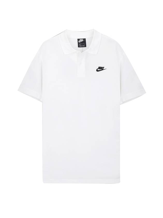 Sportswear City Edition Matchup Short Sleeve Polo Shirt White - NIKE - BALAAN 1