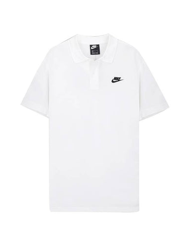 Sportswear City Edition Matchup Short Sleeve Polo Shirt White - NIKE - BALAAN 1