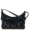 Voyou Small Leather Shoulder Bag Black - GIVENCHY - BALAAN 2