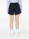 Organic Cotton Drawstring Shorts Black - GANNI - BALAAN 4