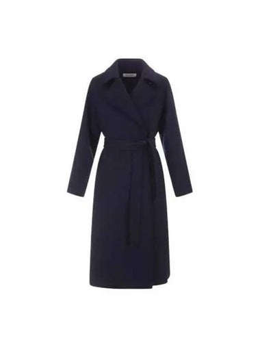 Women s Manuela long coat blue 2319010131 - MAX MARA - BALAAN 1