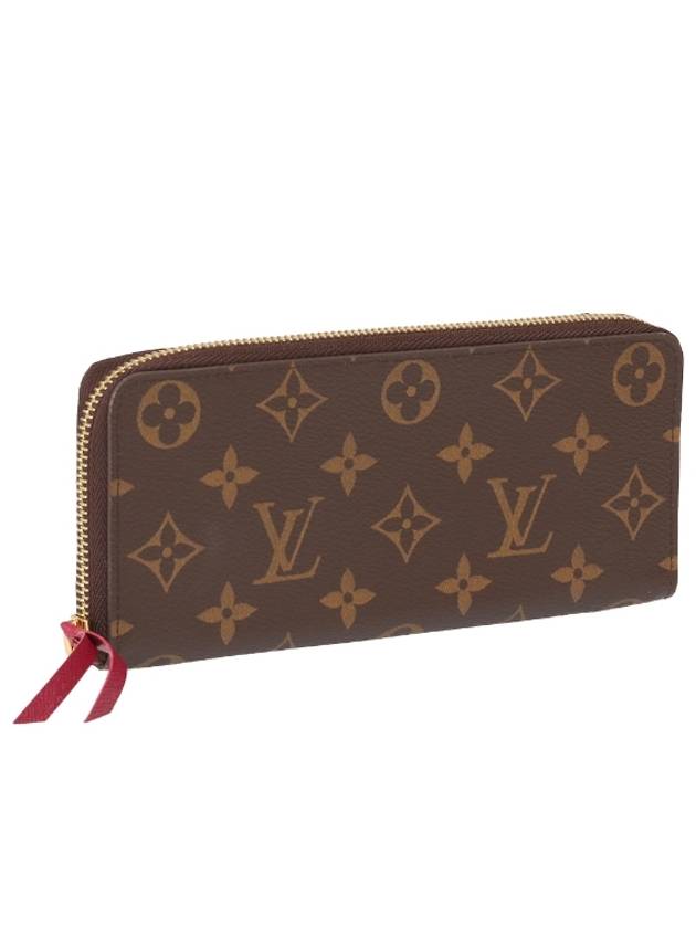 Clemence Wallet Monogram Fuchsia - LOUIS VUITTON - BALAAN 3