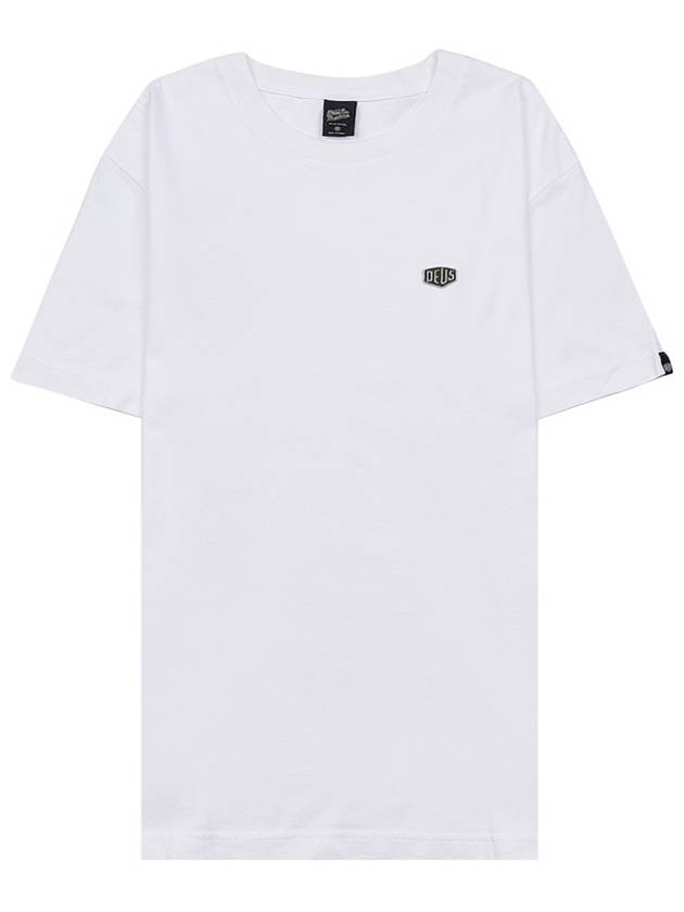 Men s Shield Standard Short Sleeve T Shirt DMF201877 WHITE - DEUS EX MACHINA - BALAAN 9