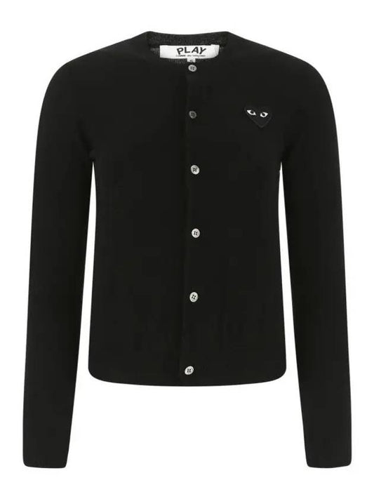 Heart Wappen Cardigan Black - COMME DES GARCONS - BALAAN 1