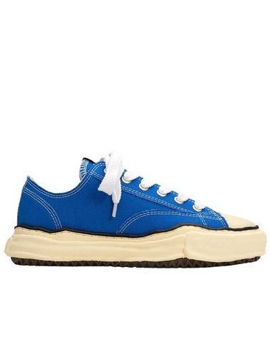 Peterson VL OG Sole Canvas Low Top Sneakers Blue - MIHARA YASUHIRO - BALAAN 1