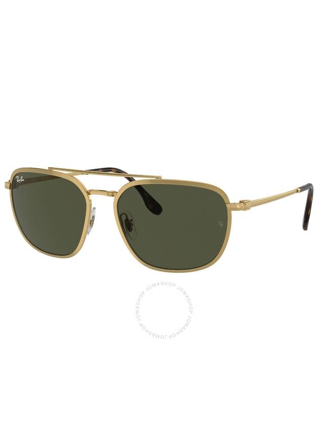 Ray Ban Green Navigator Unisex Sunglasses RB3708 001/31 56 - RAY-BAN - BALAAN 1