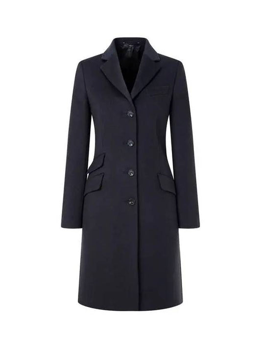 8th Anniversary Last 15 Double Coupon 9 7 8 Women s Soft Wool Single Coat Black - PAUL SMITH - BALAAN 1