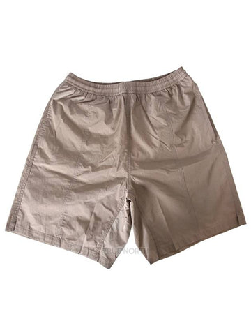 Men s HBW005 PA0021 2811 Heart Logo Swim Half Pants Taupe - AMI - BALAAN 1