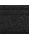 LV Charm Monogram Empreinte Leather Card Wallet Black - LOUIS VUITTON - BALAAN 7