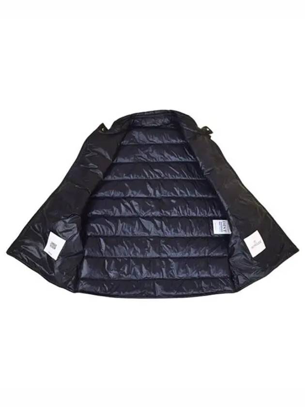 Gui Logo Patch Padded Vest Night Blue - MONCLER - BALAAN 3