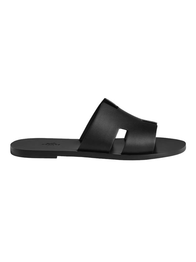 Izmir Leather Sandals Black - HERMES - BALAAN 1