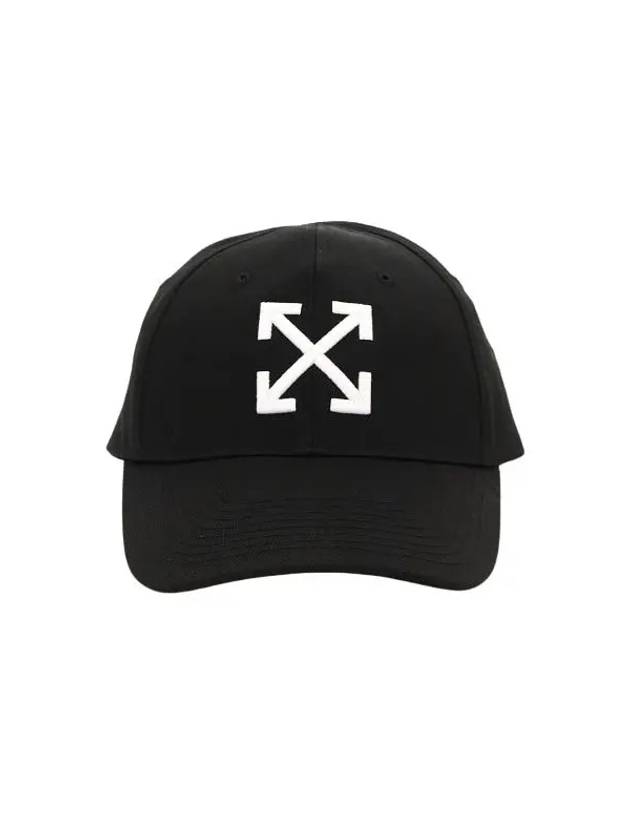 arrow logo ball cap black - OFF WHITE - BALAAN.