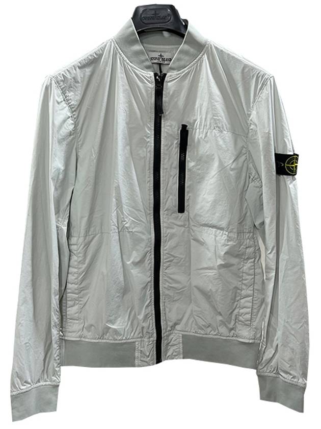 Kids Wappen Patch Bomber Jacket Green - STONE ISLAND - BALAAN 3