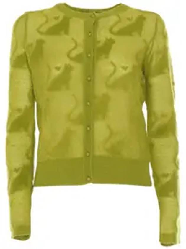 Polyamide cardigan Alvaro Lime - MAX MARA - BALAAN 1