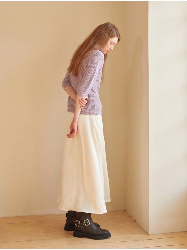 Setin Long Skirt Ivory - CORCA - BALAAN 2