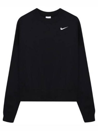 Trend Fleece Crewneck Sweatshirt Black - NIKE - BALAAN 2