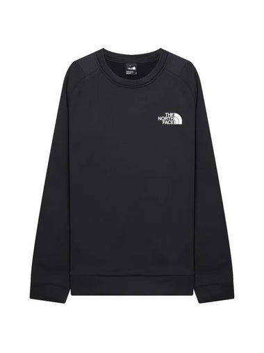 MA Crew Neck Fleece Sweatshirt Black - THE NORTH FACE - BALAAN 1