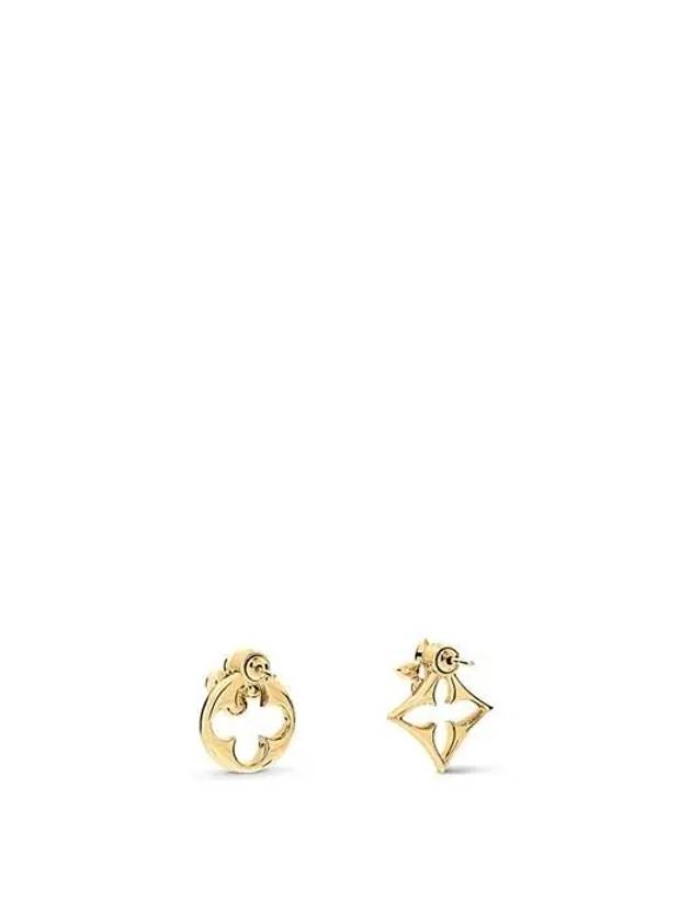 Flowergram Earrings Gold - LOUIS VUITTON - BALAAN 4