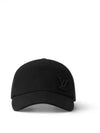 Aerogram Cotton Ball Cap Black - LOUIS VUITTON - BALAAN 2