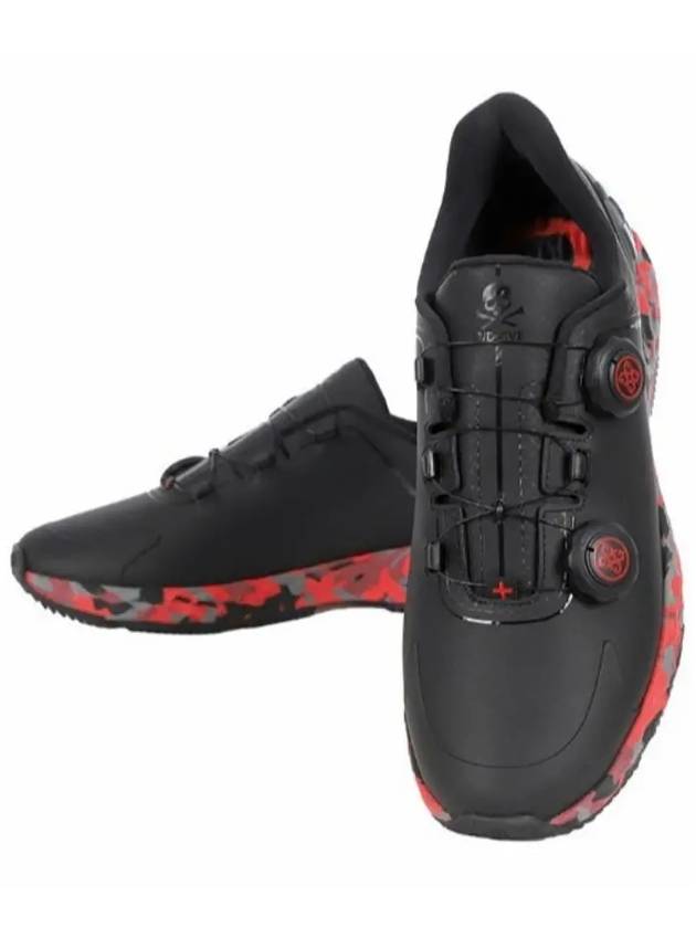 Men s Perforated Camo Sole Golf Shoes GMF000041 ONYX - G/FORE - BALAAN 3