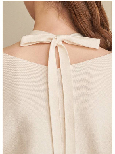 Arnica neck strap cardigan - MICANE - BALAAN 2