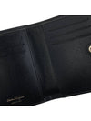 Vara Bow Half Wallet Black - SALVATORE FERRAGAMO - BALAAN 9