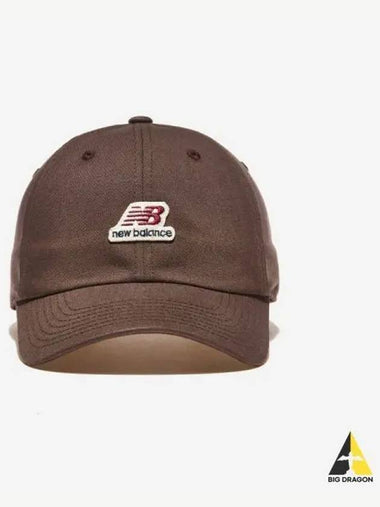 C 66 STACKED V2 Ball Cap 85 Brown - NEW BALANCE - BALAAN 1