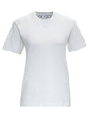 Arrow Short Sleeve T-Shirt White - OFF WHITE - BALAAN.
