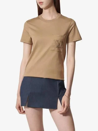 short sleeve t-shirt 11941032600 071 002 ARGILLA - MAX MARA - BALAAN 2