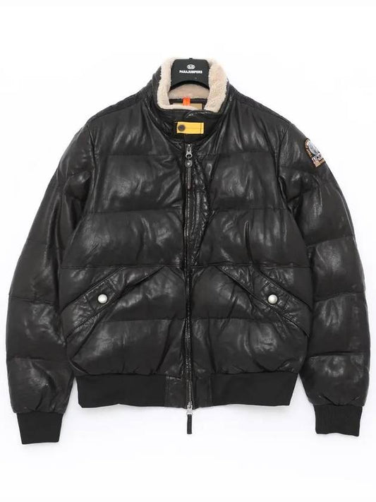 Alf Leather Jacket Black - PARAJUMPERS - BALAAN 2