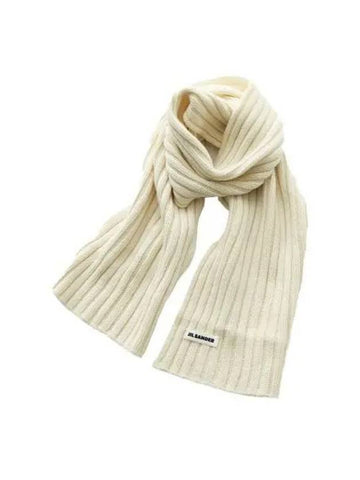 Women s Wool Muffler J02TE0004 106 Natura - JIL SANDER - BALAAN 1