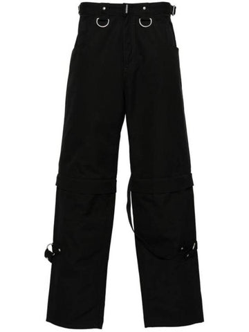 Two In One Detachable Straight Pants Black - GIVENCHY - BALAAN 1