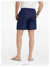 Logo Embroidery Swim Shorts Navy - BRUNELLO CUCINELLI - BALAAN 4