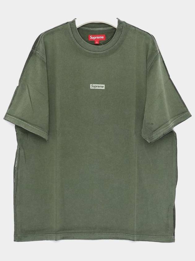 SS24KN54 GREEN overprint t shirt - SUPREME - BALAAN 3