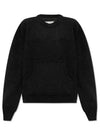 Crew Neck Wool Blend Knit Top Black - MAISON MARGIELA - BALAAN 2