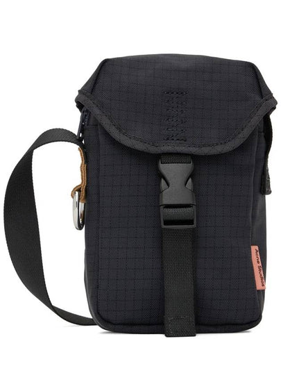 Ripstop Small Pouch Cross Bag Black - ACNE STUDIOS - BALAAN 2