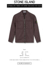 Waffen Patch Two Pocket Cotton Over Zip-up Jacket Dark Brown - STONE ISLAND - BALAAN 3