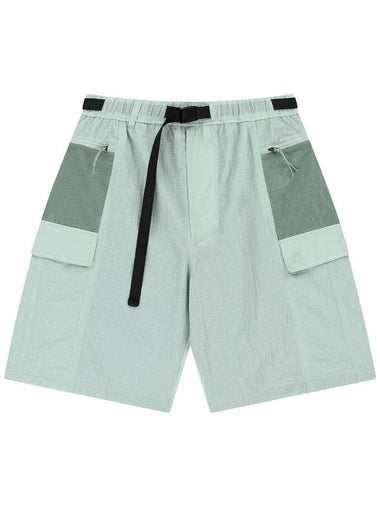 OG nylon mix belted shorts light khaki - OFFGRID - BALAAN 1