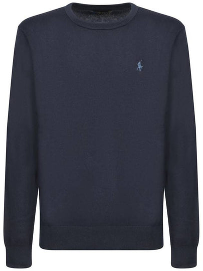 Embroidery Pony Knit Top Navy - POLO RALPH LAUREN - BALAAN 2