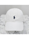 Embroidered Pony Ball Cap White - POLO RALPH LAUREN - BALAAN 3