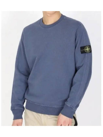 Men s Malphile Wappen Sweatshirt 66060 V0124 - STONE ISLAND - BALAAN 1