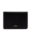 Stefan Horizon Logo Card Wallet Black - A.P.C. - BALAAN 3