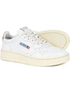 Medalist Goatskin Low Top Sneakers Gold White - AUTRY - BALAAN 3